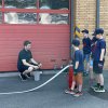 Fahrzeugübergabe bei der Kinderfeuerwehr